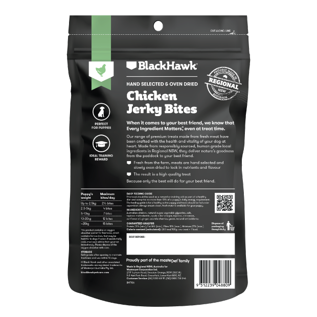 Black Hawk Puppy Treat Chicken Bites