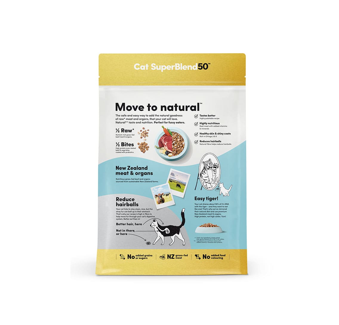 Animals Like Us SuperBlend50 Grass-Fed Beef Dry Cat Food