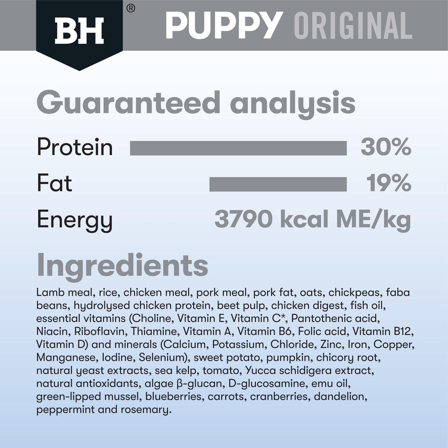 Black Hawk Puppy Medium Breed Lamb & Rice Dry Dog food