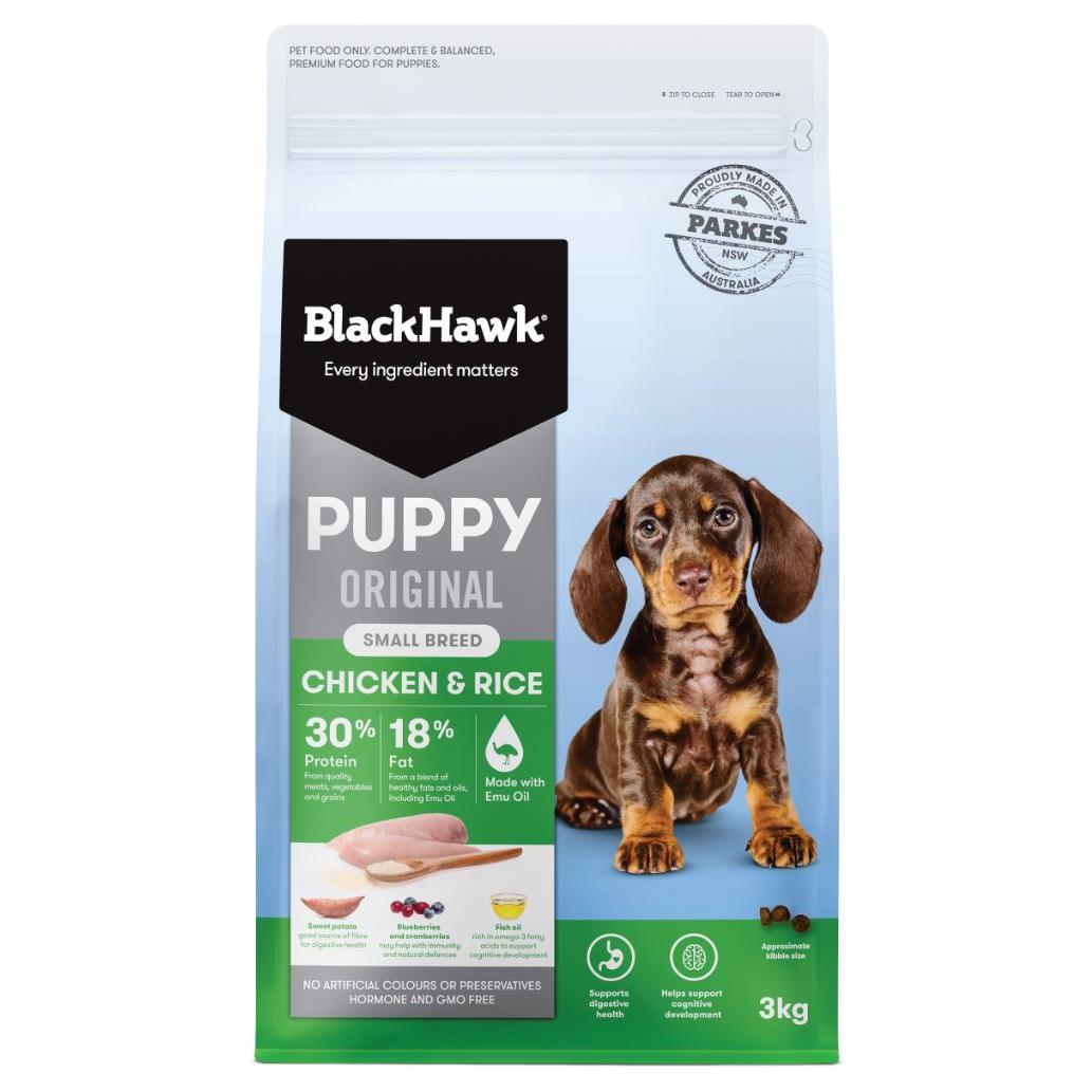 Black Hawk Puppy Small Breed Chicken & Rice Dry Dog food