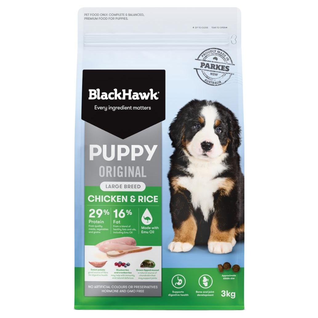 Black Hawk Puppy Large Breed Chicken & Rice Dry Dog food