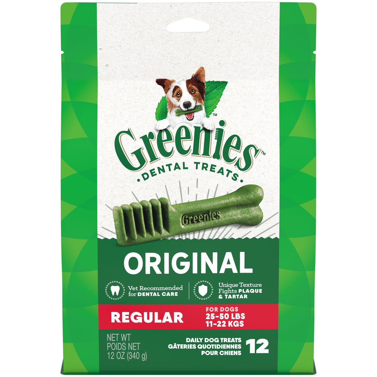 Greenies Original Regular Dog Dental Treats