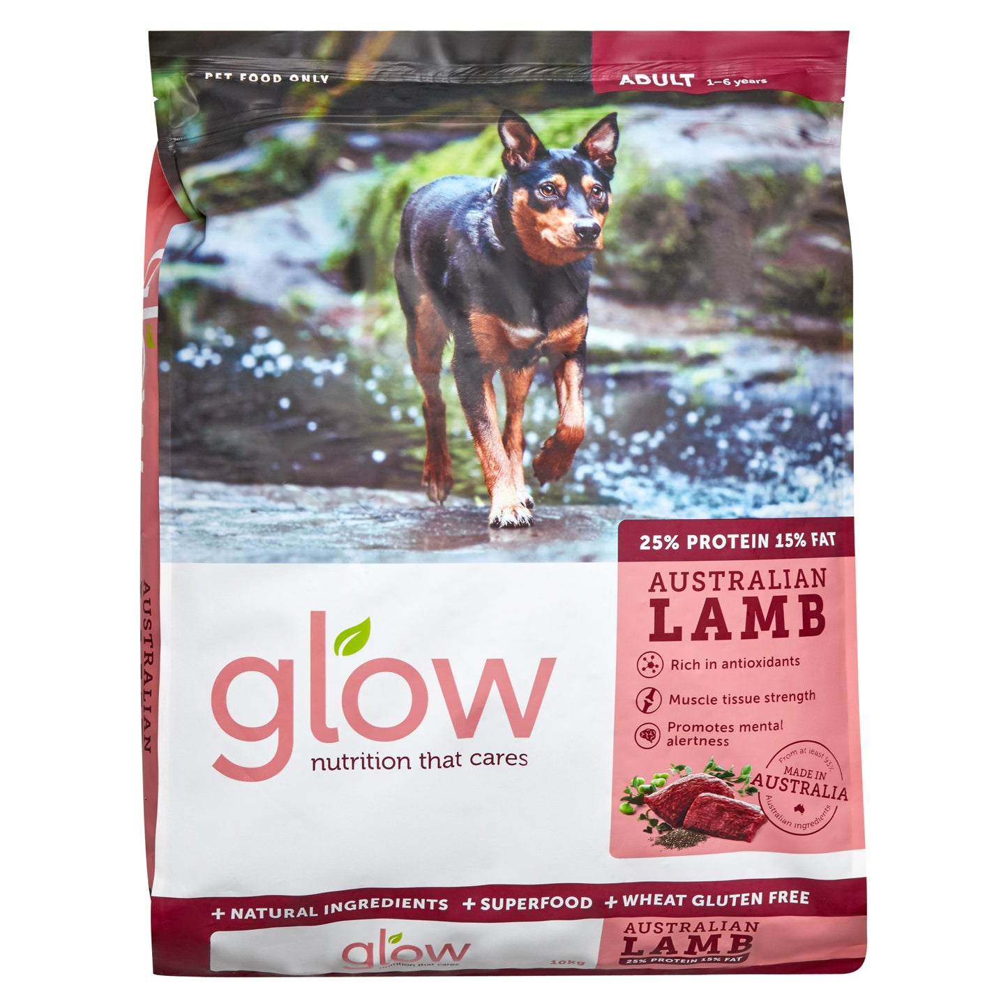 GLOW Adult Dog Food- Lamb