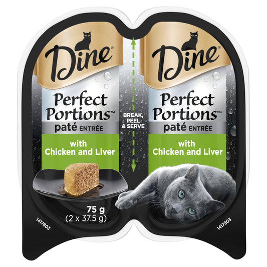 Dine Perfect Portions Paté Entrée with Chicken and Liver Wet Cat Food