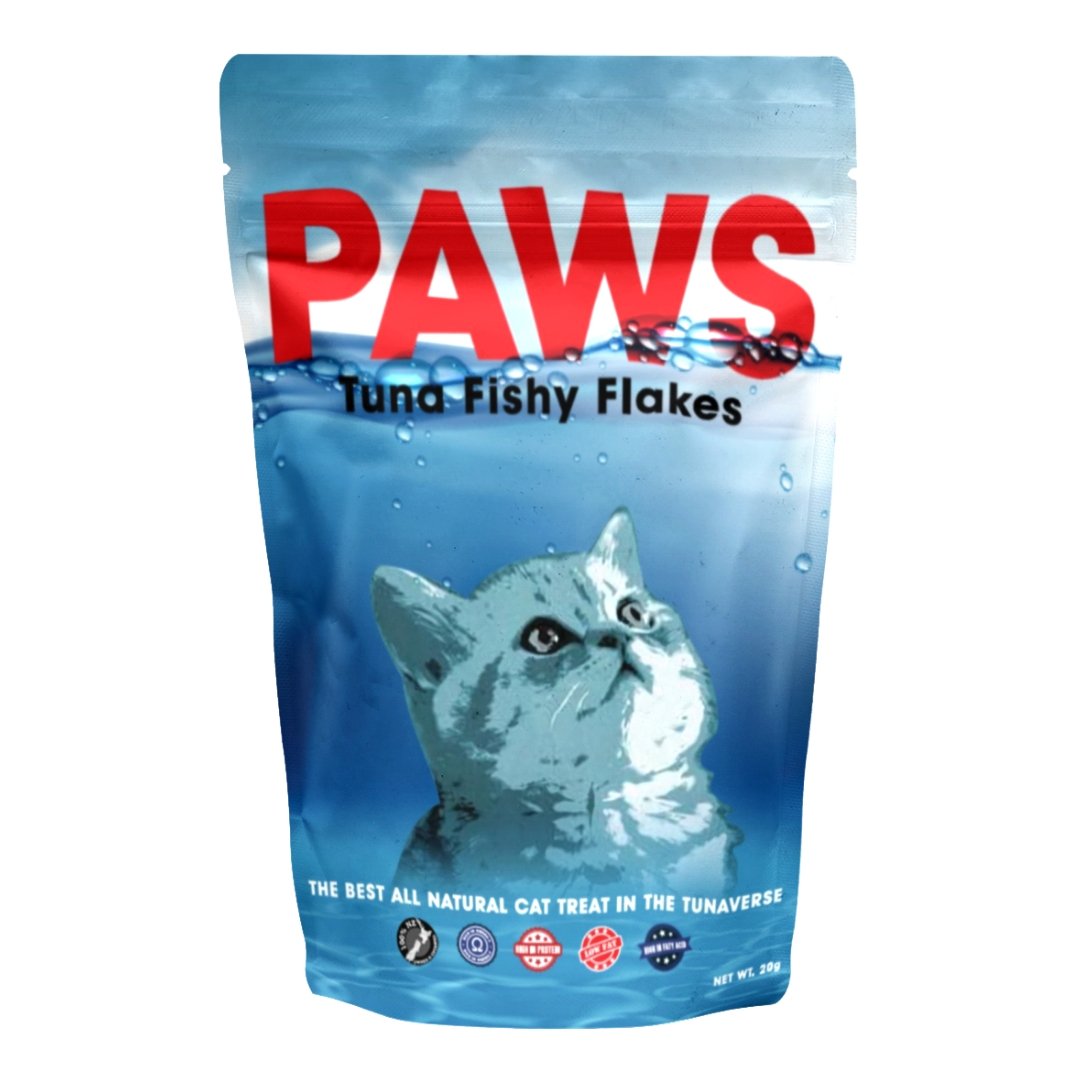 PAWS Tuna Fishy Flakes