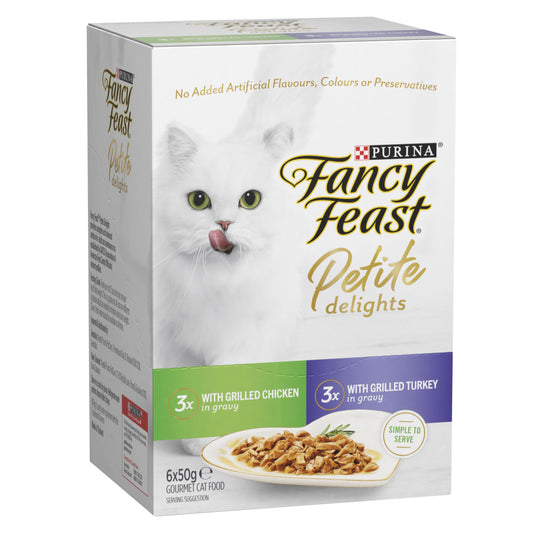 Fancy Feast Petite Delights Chicken Turkey Multipack