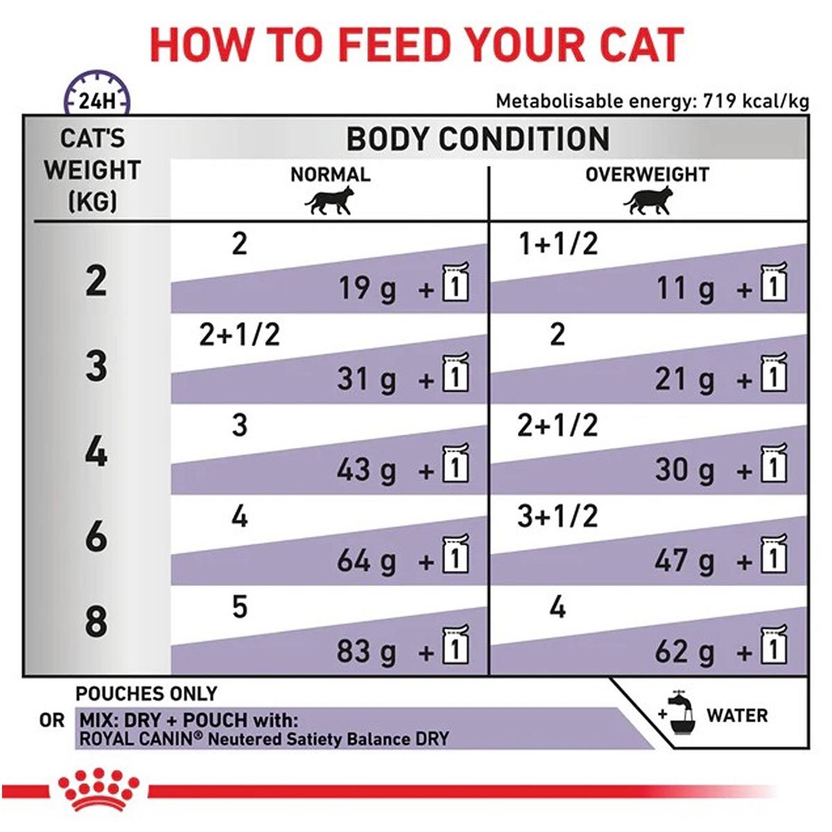 Royal Canin Veterinary Diet Feline Neutered Balance Wet Cat Food