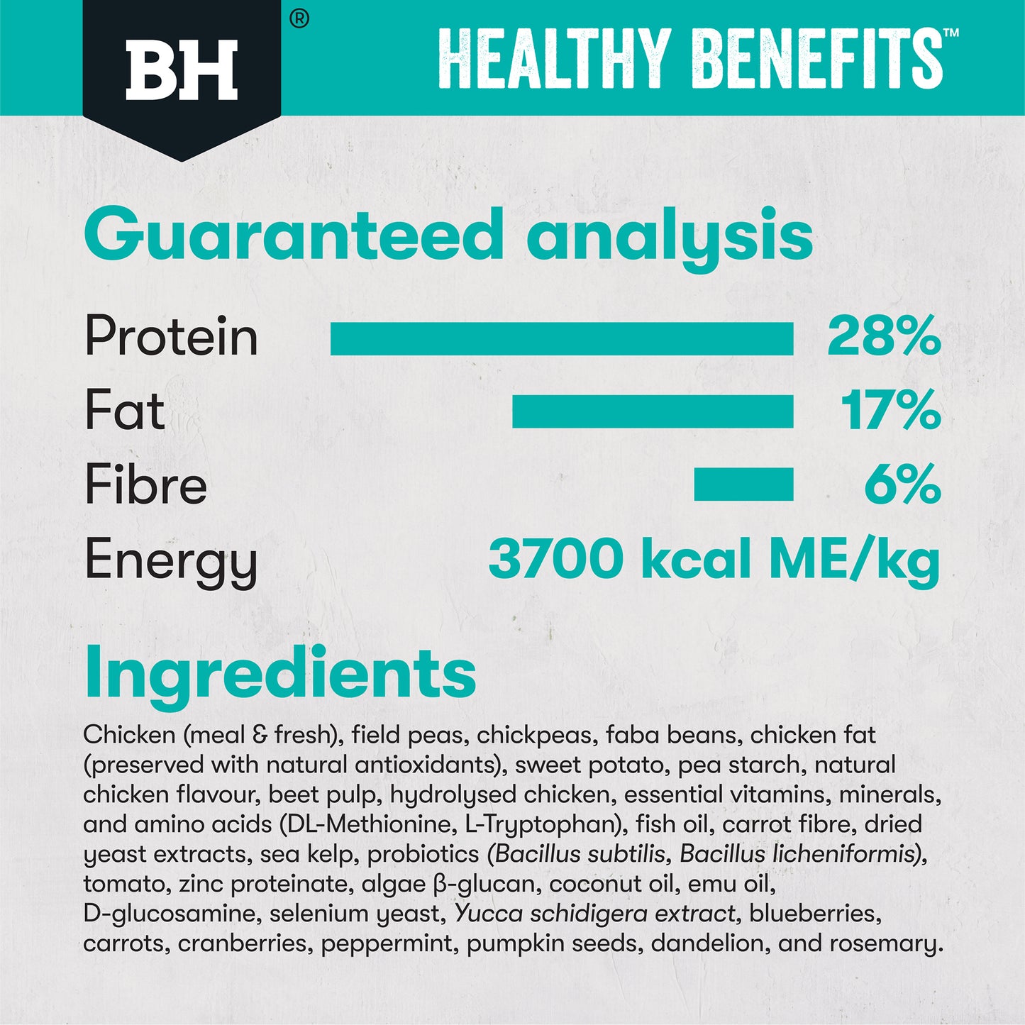 Black Hawk Healthy Benefits Sensitive Skin & Gut Dog Food