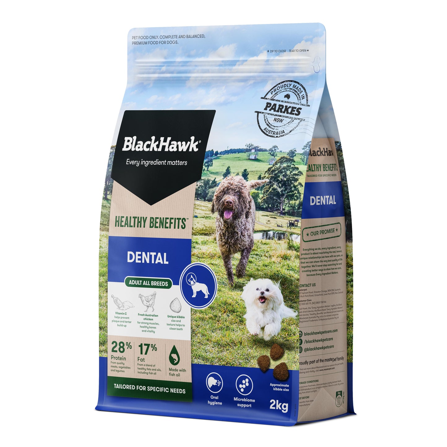 Black Hawk Healthy Benefits Dental Dog Food