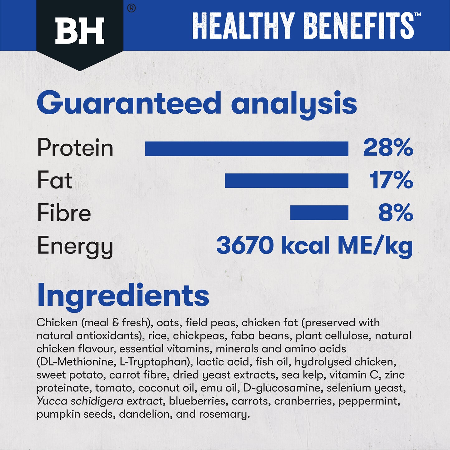 Black Hawk Healthy Benefits Dental Dog Food