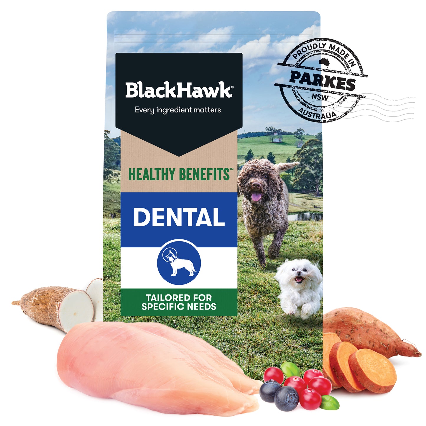 Black Hawk Healthy Benefits Dental Dog Food