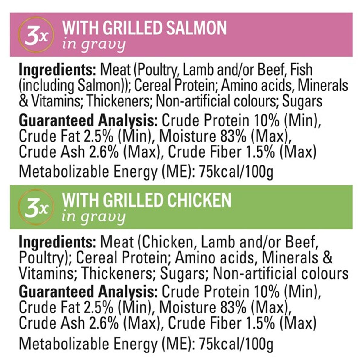 Fancy Feast Petite Delights Salmon Chicken Multipack 6x50g