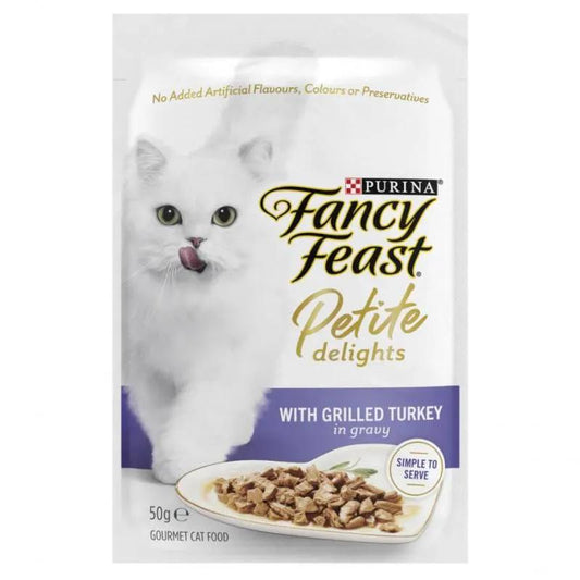 Fancy Feast Petite Delights Turkey 50g