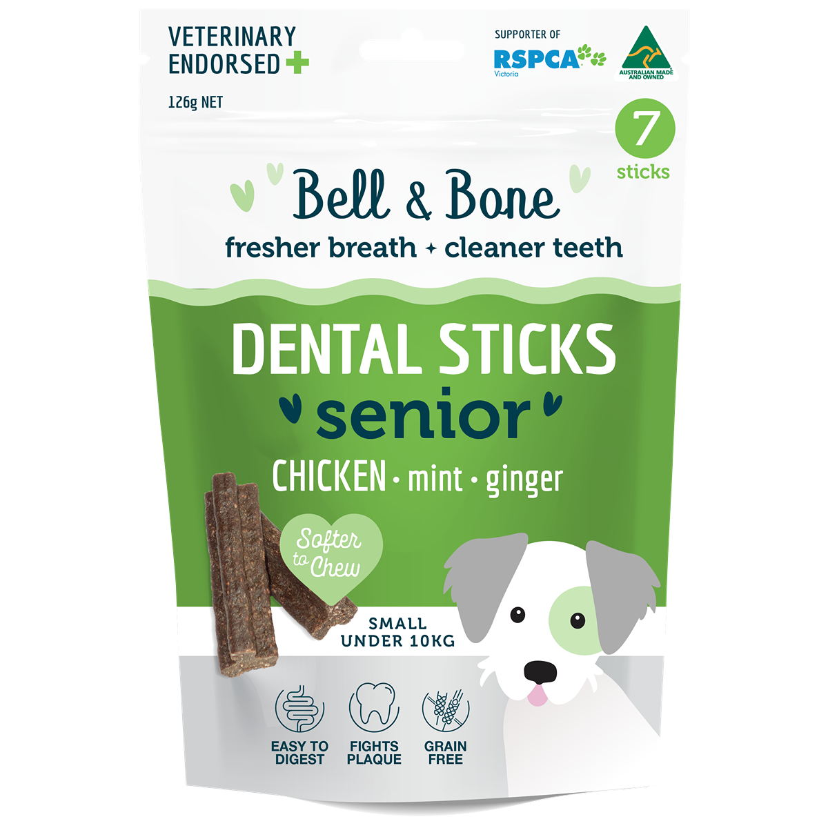 Bell & Bone Senior Dental Stick Chicken