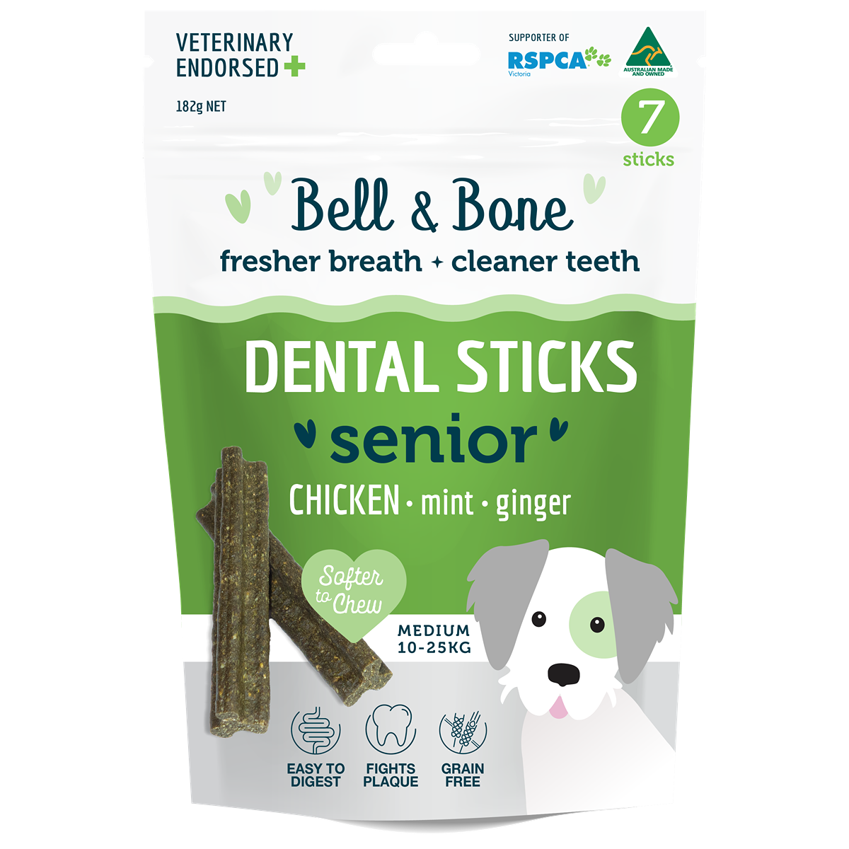 Bell & Bone Senior Dental Stick Chicken