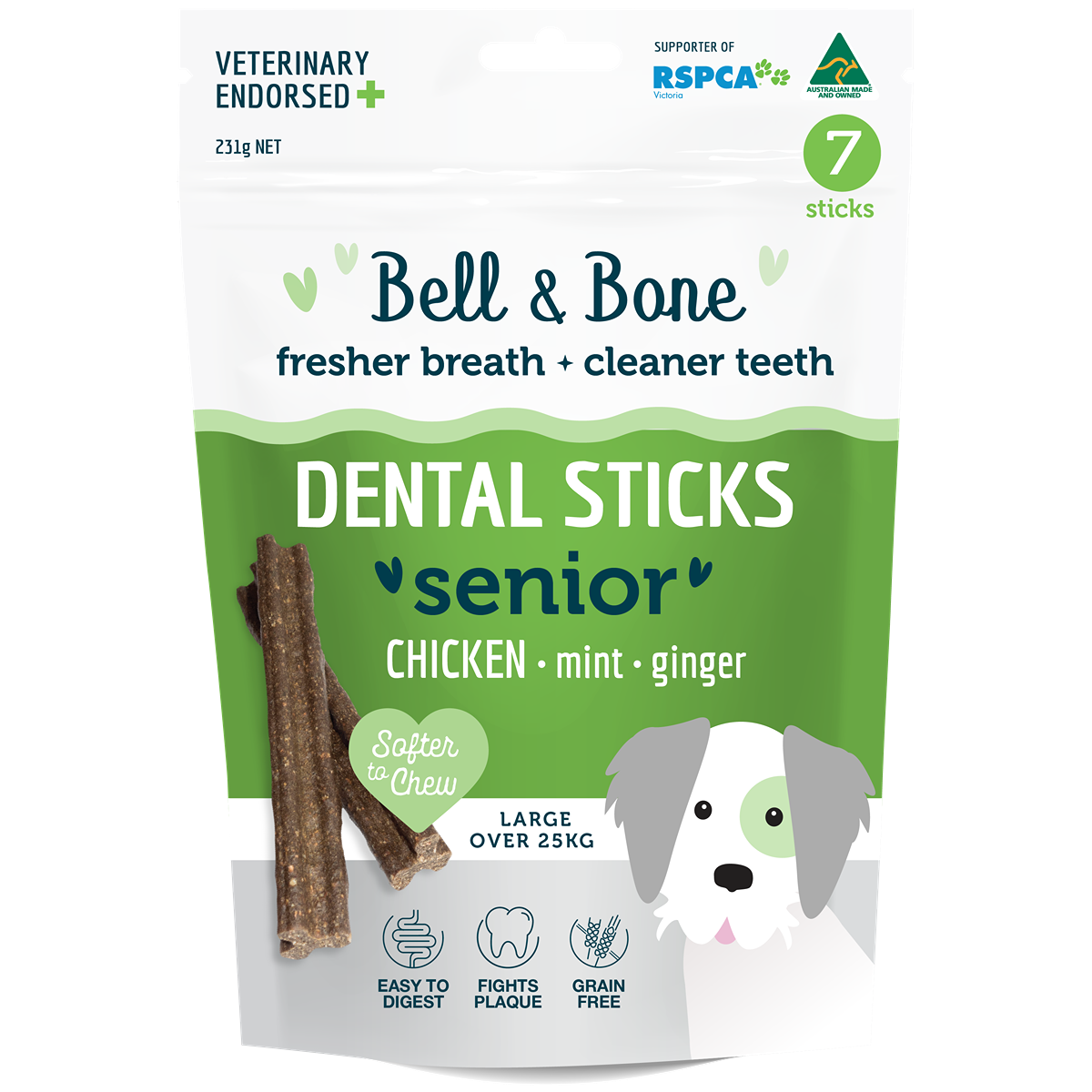 Bell & Bone Senior Dental Stick Chicken