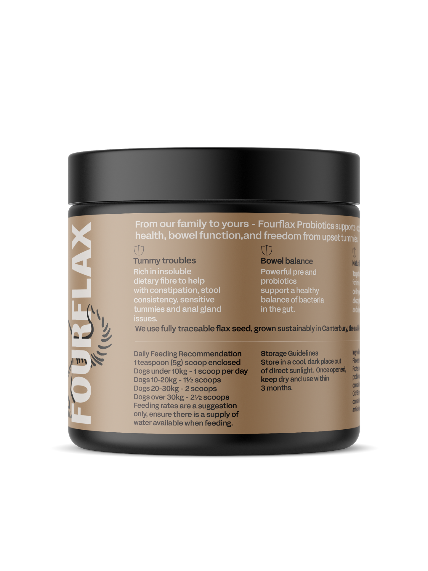 Fourflax Canine Probiotics