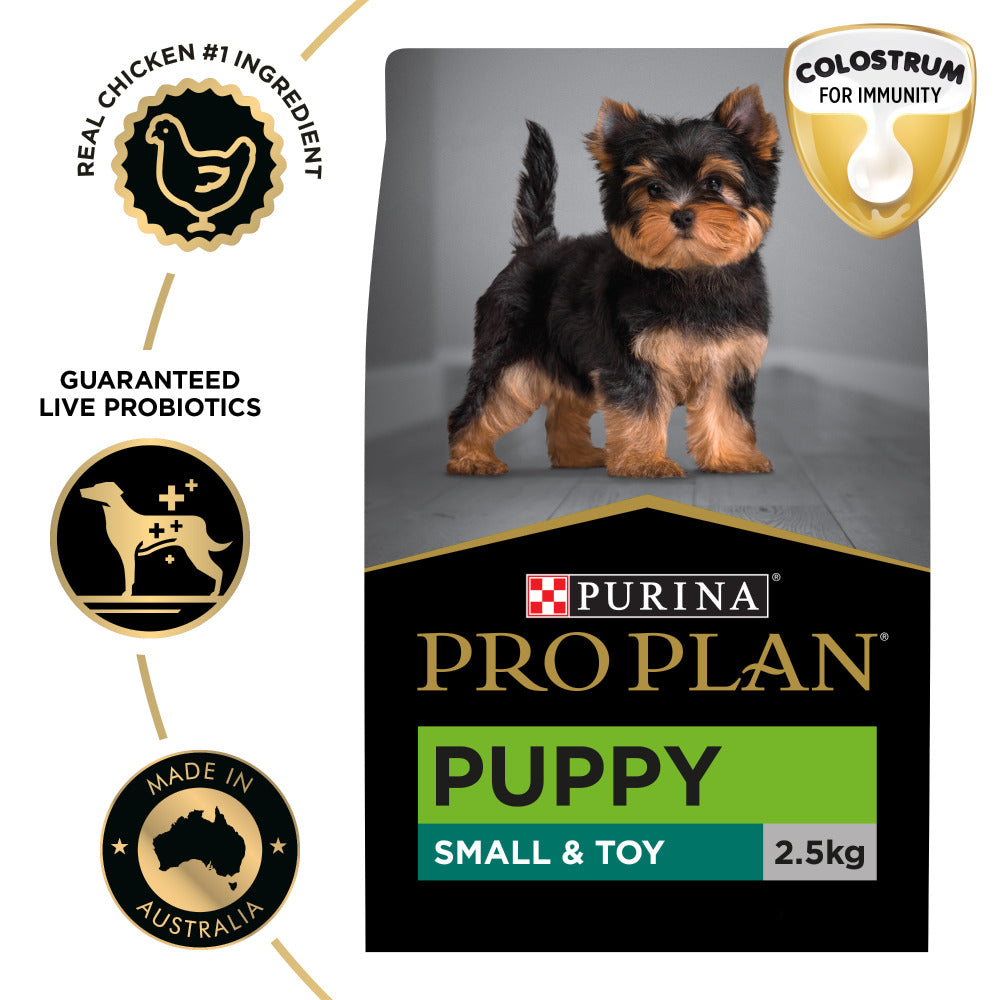 PRO PLAN Puppy Small & Toy Breed Chicken Dry Dog Food