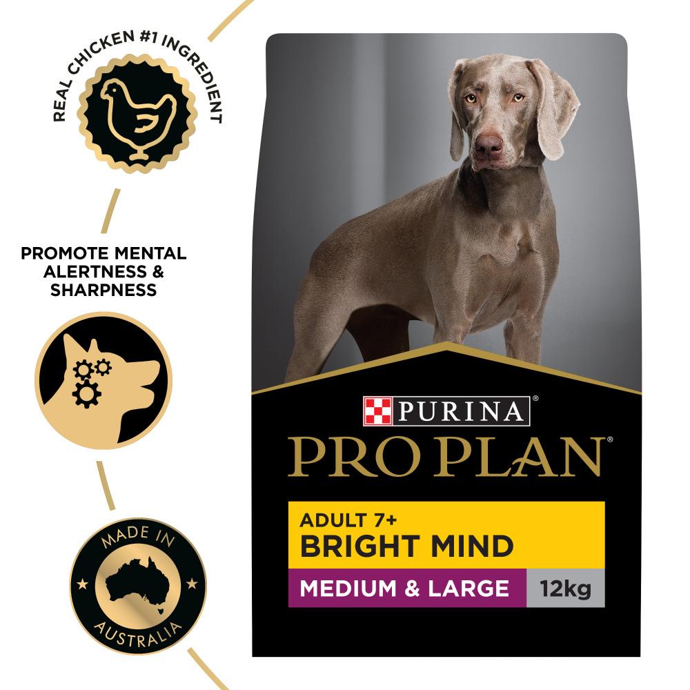 PRO PLAN Adult 7+ Bright Mind Chicken Dry Dog Food