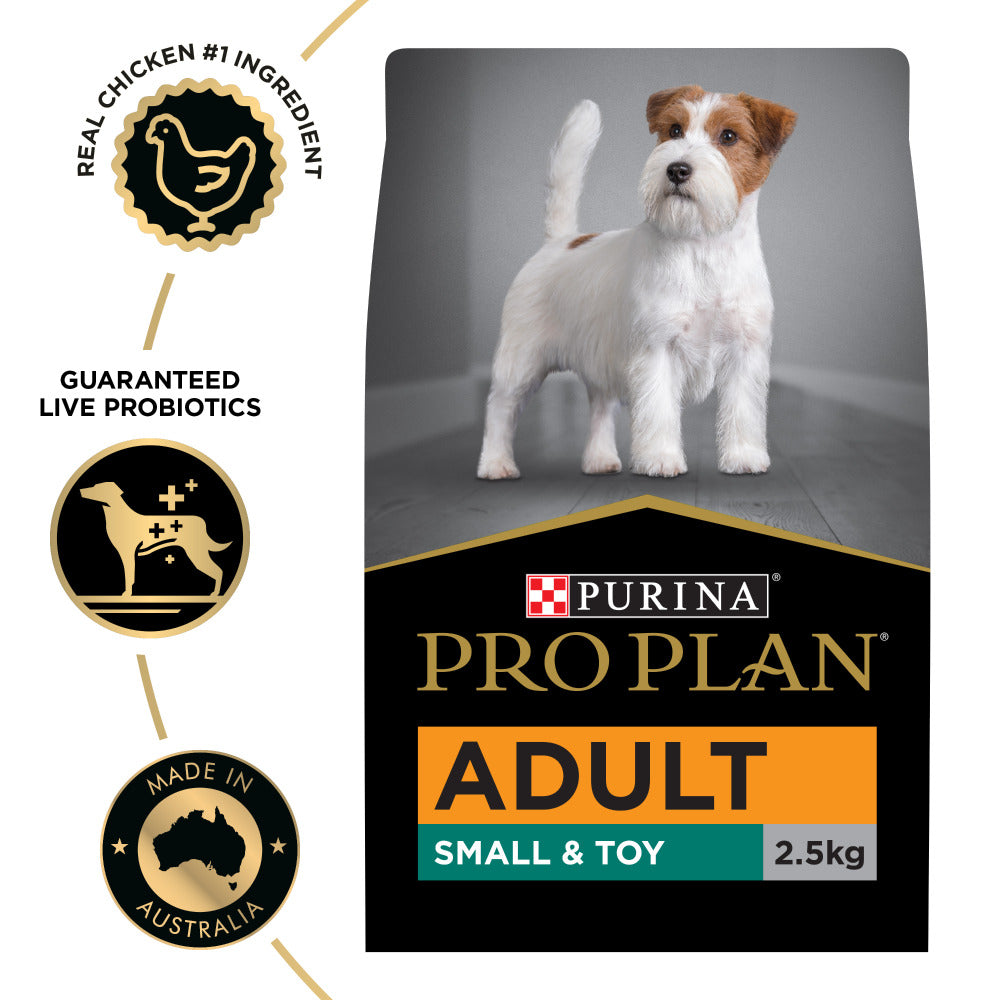 PRO PLAN Adult Small & Toy Breed Chicken Dry Dog Food