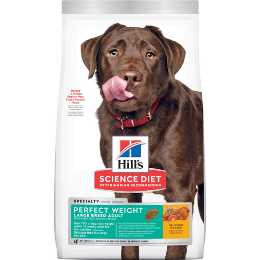 Hill's Science Diet Canine Adult Perfect Weight Large Dry Dog Food