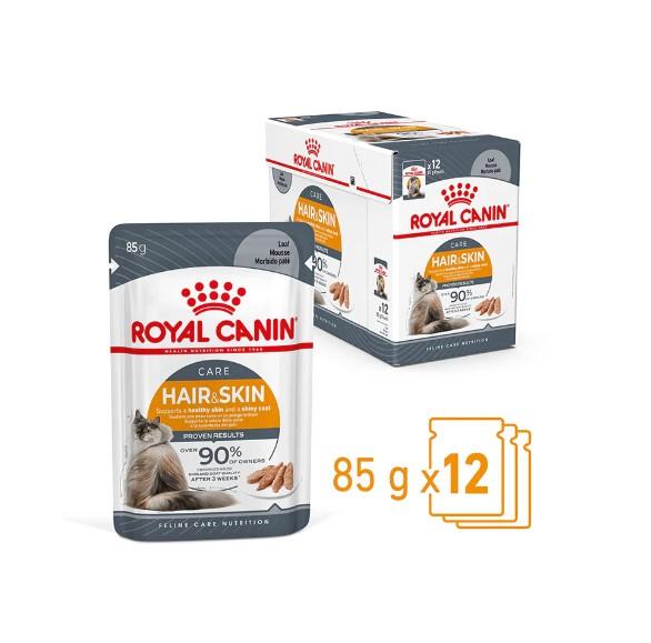 Royal Canin Hair & Skin Care Loaf Wet Cat