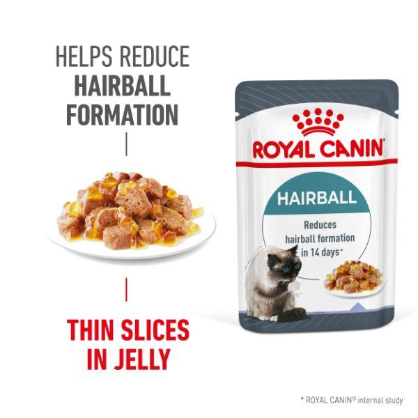 Royal Canin Hairball Care Jelly Wet Cat