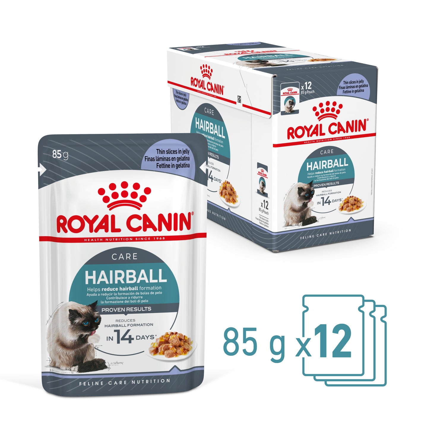 Royal Canin Hairball Care Jelly Wet Cat