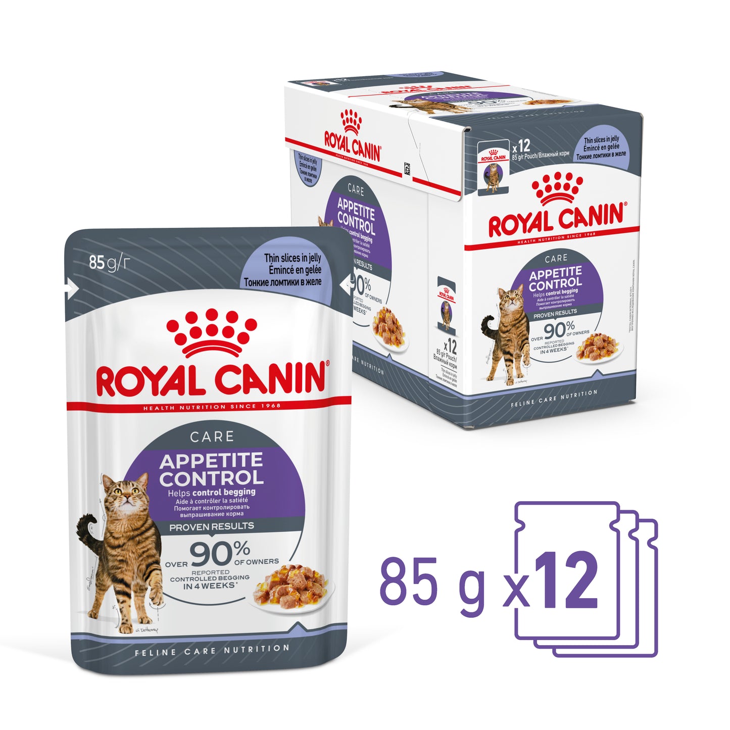 Royal Canin Appetite Control Care Jelly Wet Cat