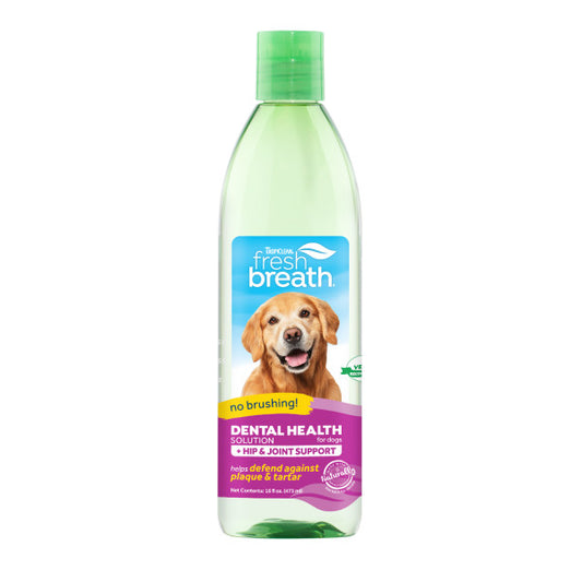 TropiClean Dental Health Hip & Joint Dog 473ml