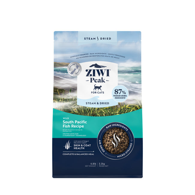 Ziwi Peak Steam & Dried Fish Dry Cat Food