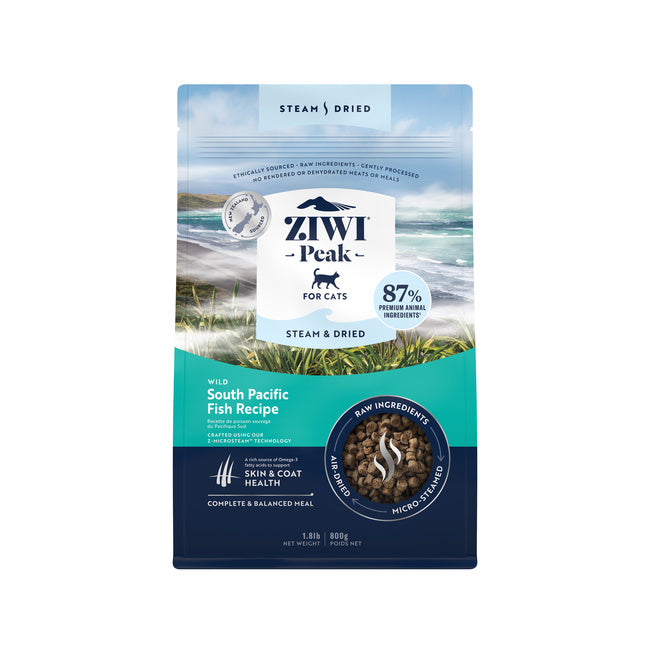 Ziwi Peak Steam & Dried Fish Dry Cat Food