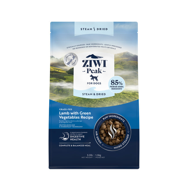 Ziwi Peak Steam & Dried Lamb Dry Dog Food