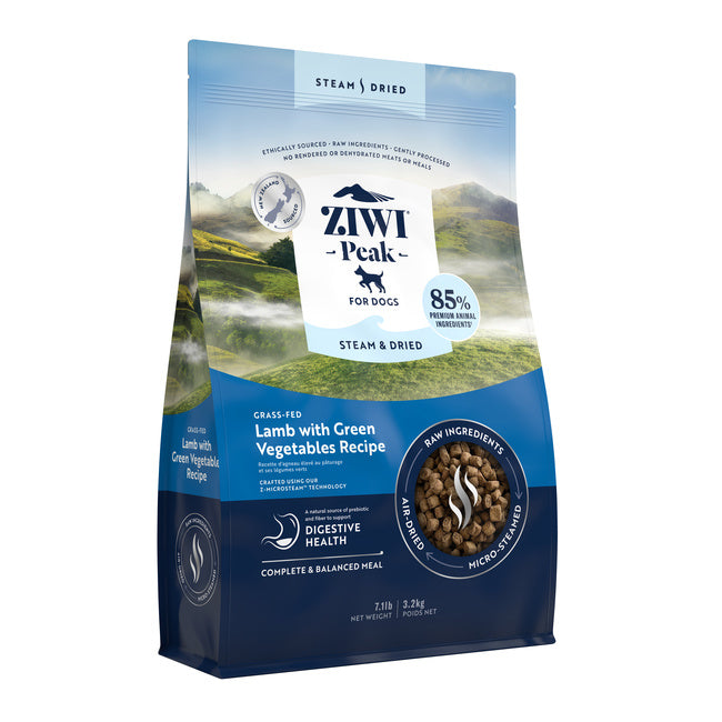 Ziwi Peak Steam & Dried Lamb Dry Dog Food