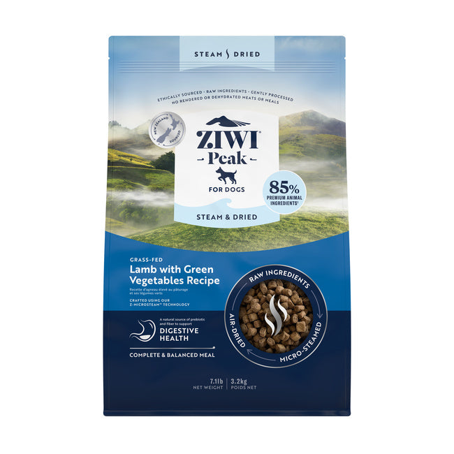 Ziwi Peak Steam & Dried Lamb Dry Dog Food