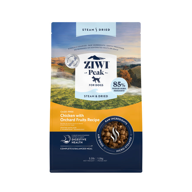 Ziwi Peak Steam & Dried Chicken Dry Dog Food