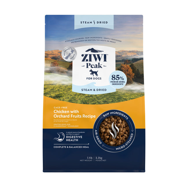 Ziwi Peak Steam & Dried Chicken Dry Dog Food