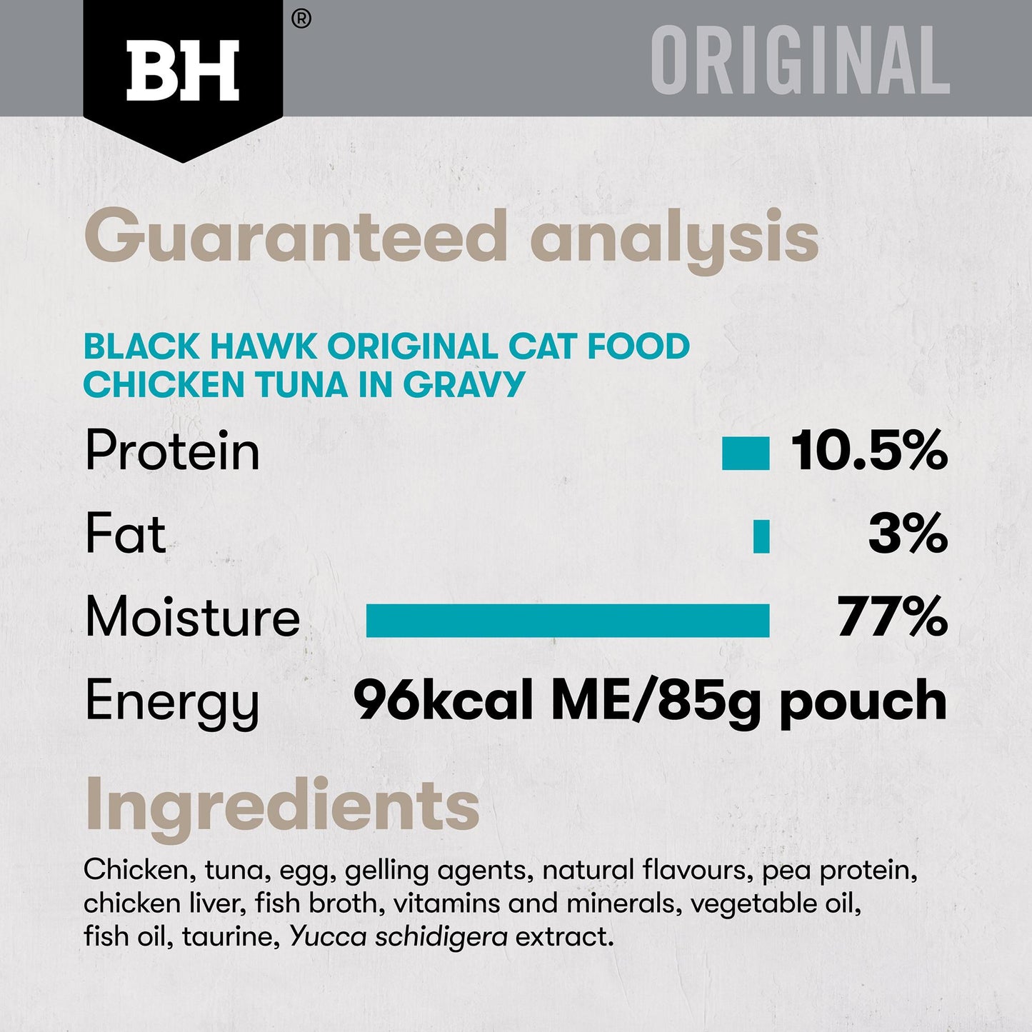 Black Hawk Original 12pk Variety in Gravy Wet Cat Food