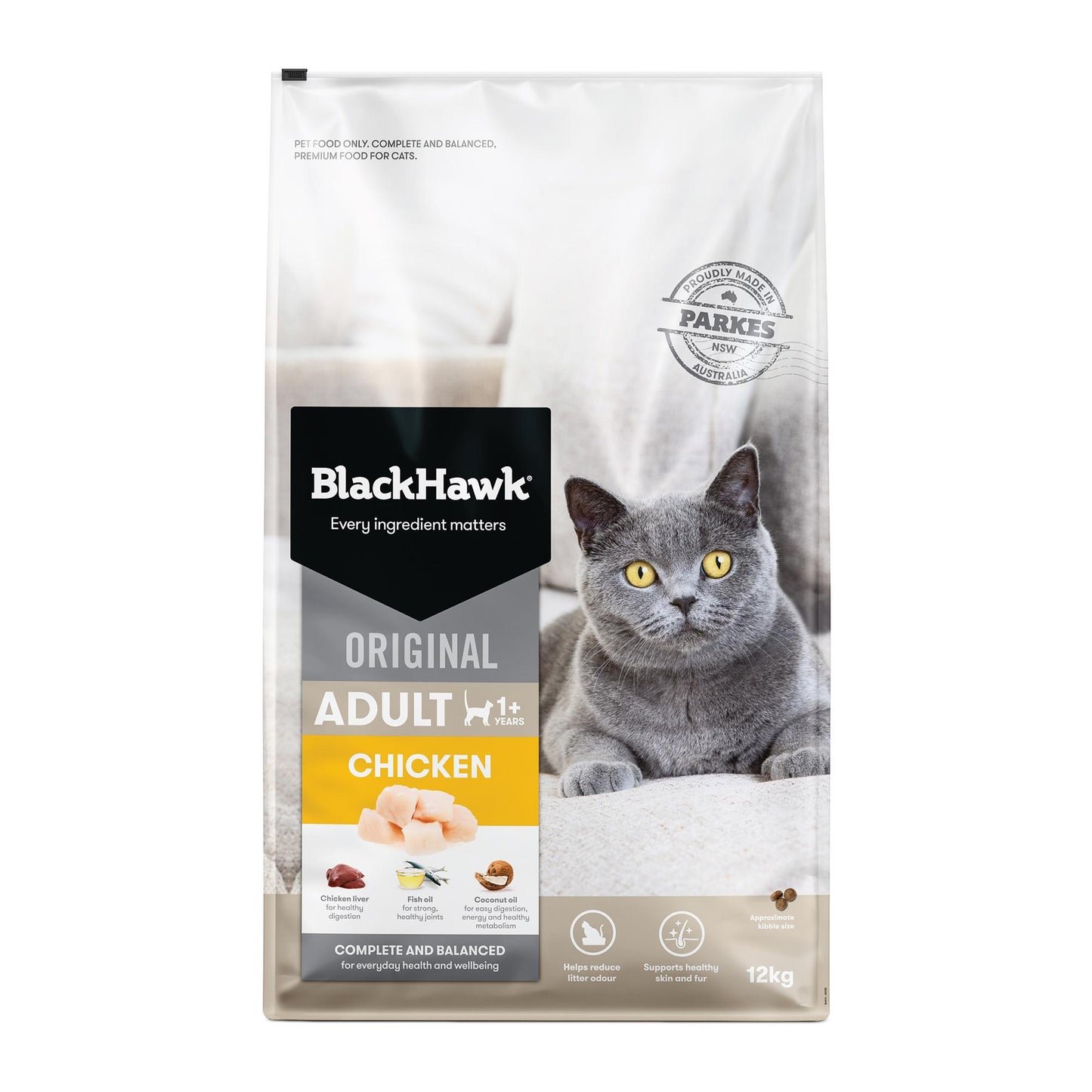 Black Hawk Original Chicken Dry Cat Food