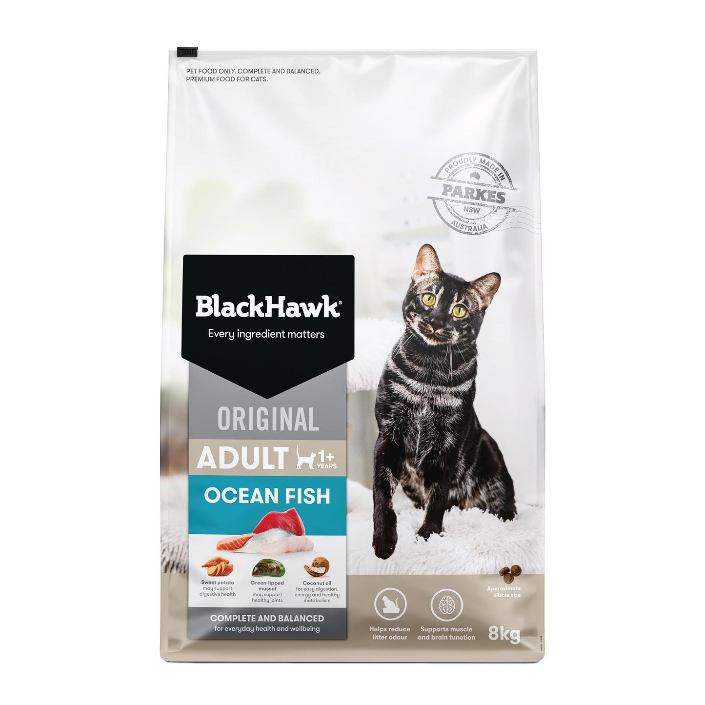 Black Hawk Original Ocean Fish Dry Cat Food