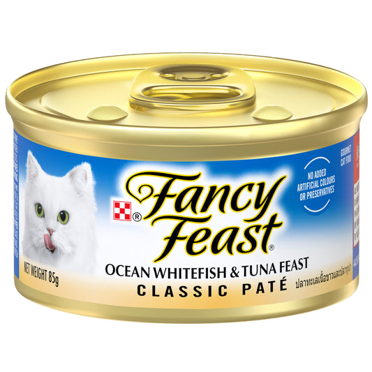 Fancy Feast Classic Pate Whitefish & Tuna Cat Food