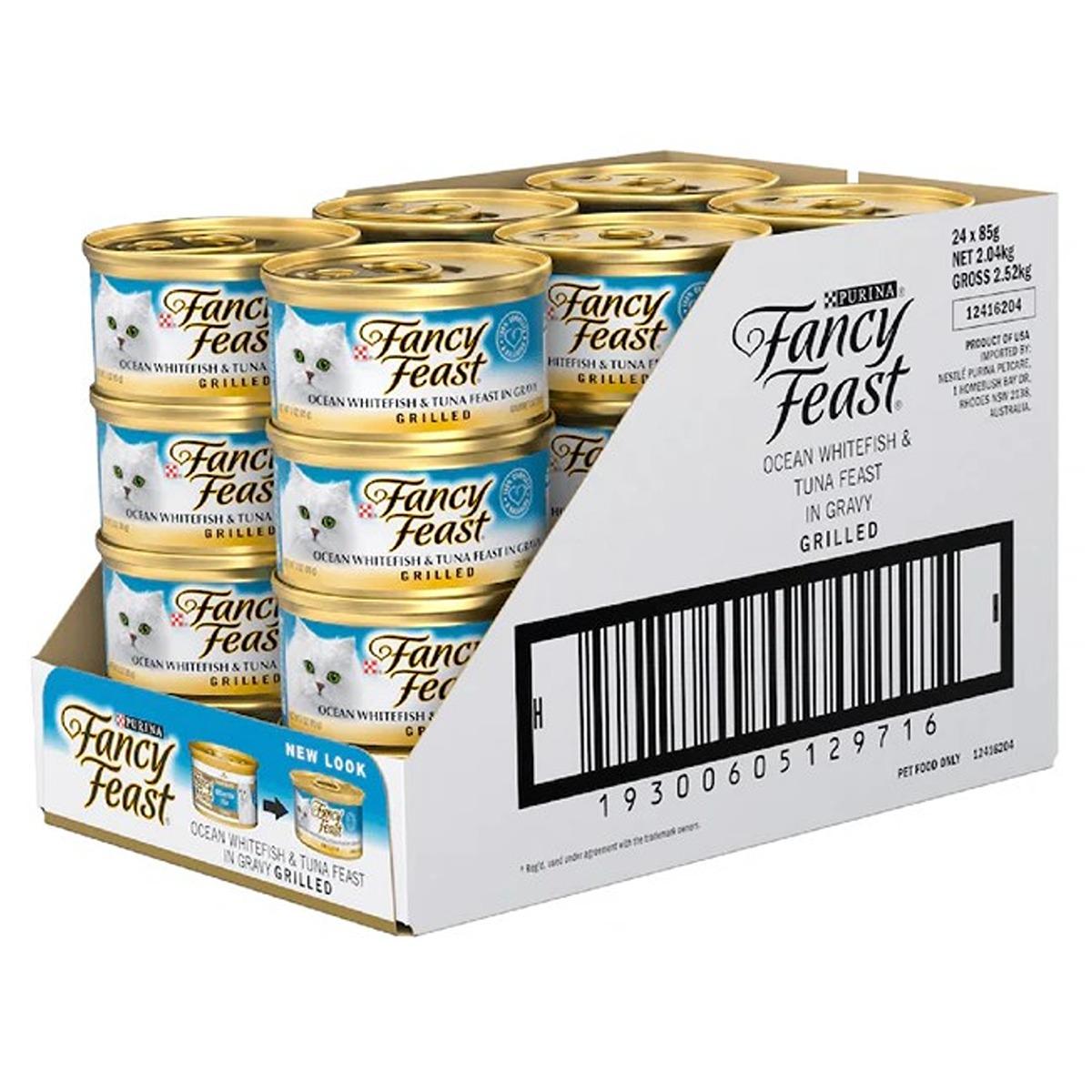 Fancy Feast Grilled Ocean Whitefish & Tuna Wet Cat Food