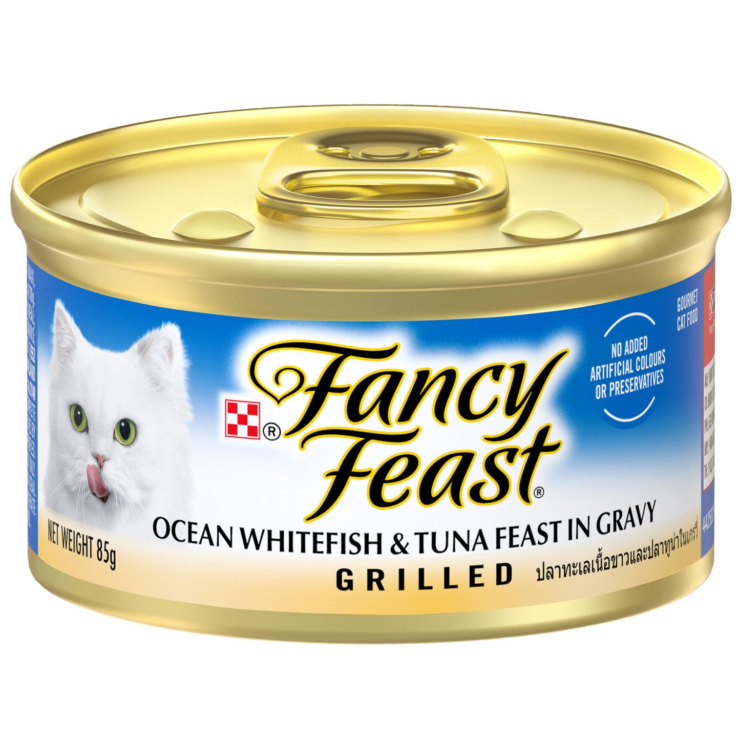 Fancy Feast Grilled Ocean Whitefish & Tuna Wet Cat Food