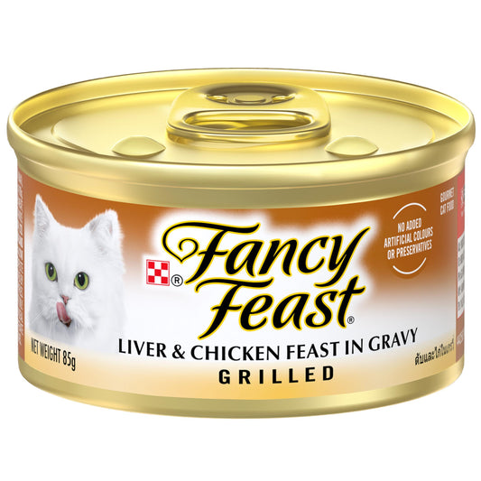 Fancy Feast Grilled Liver & Chicken Feast Wet Cat Food