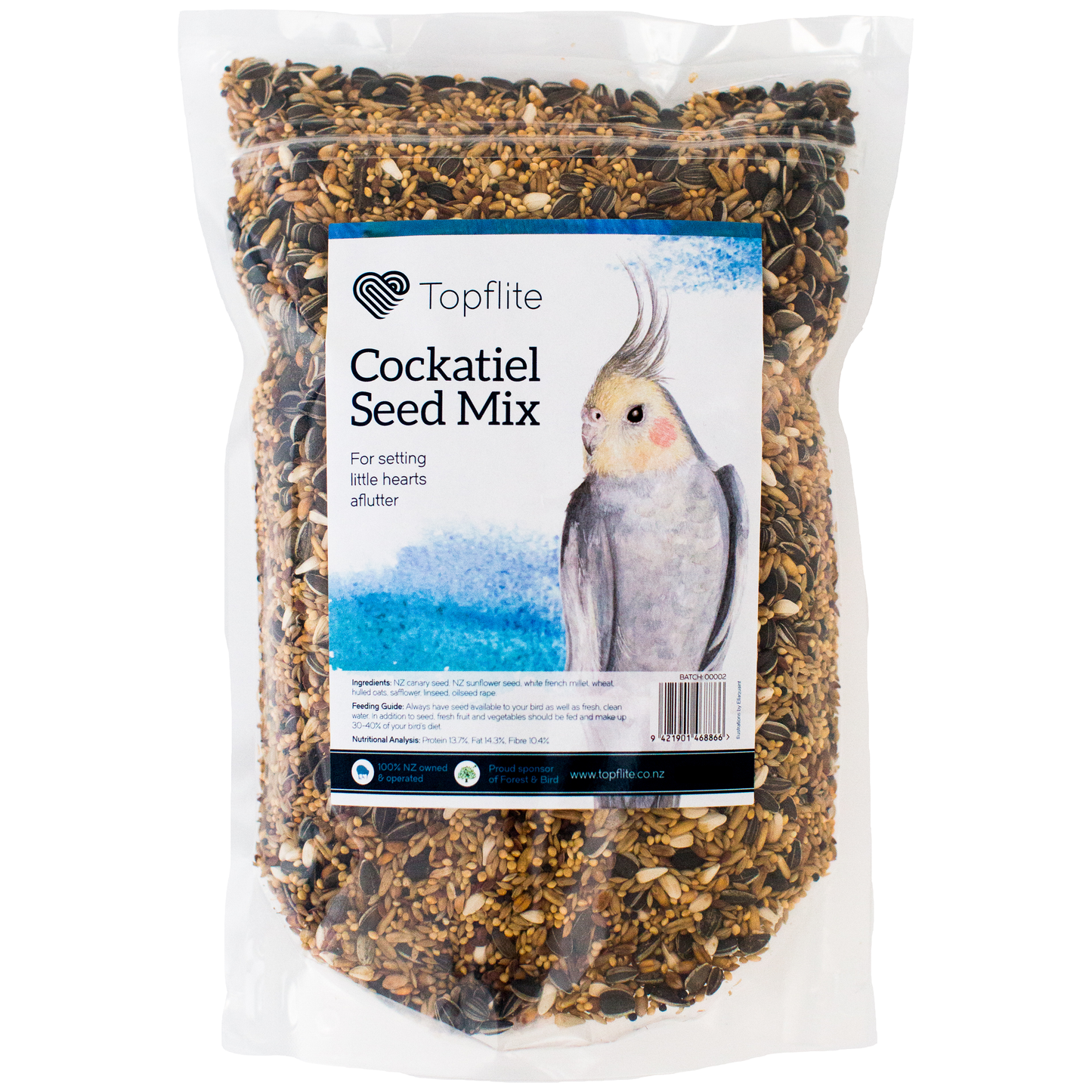 Topflite Cockatiel Seed Mix