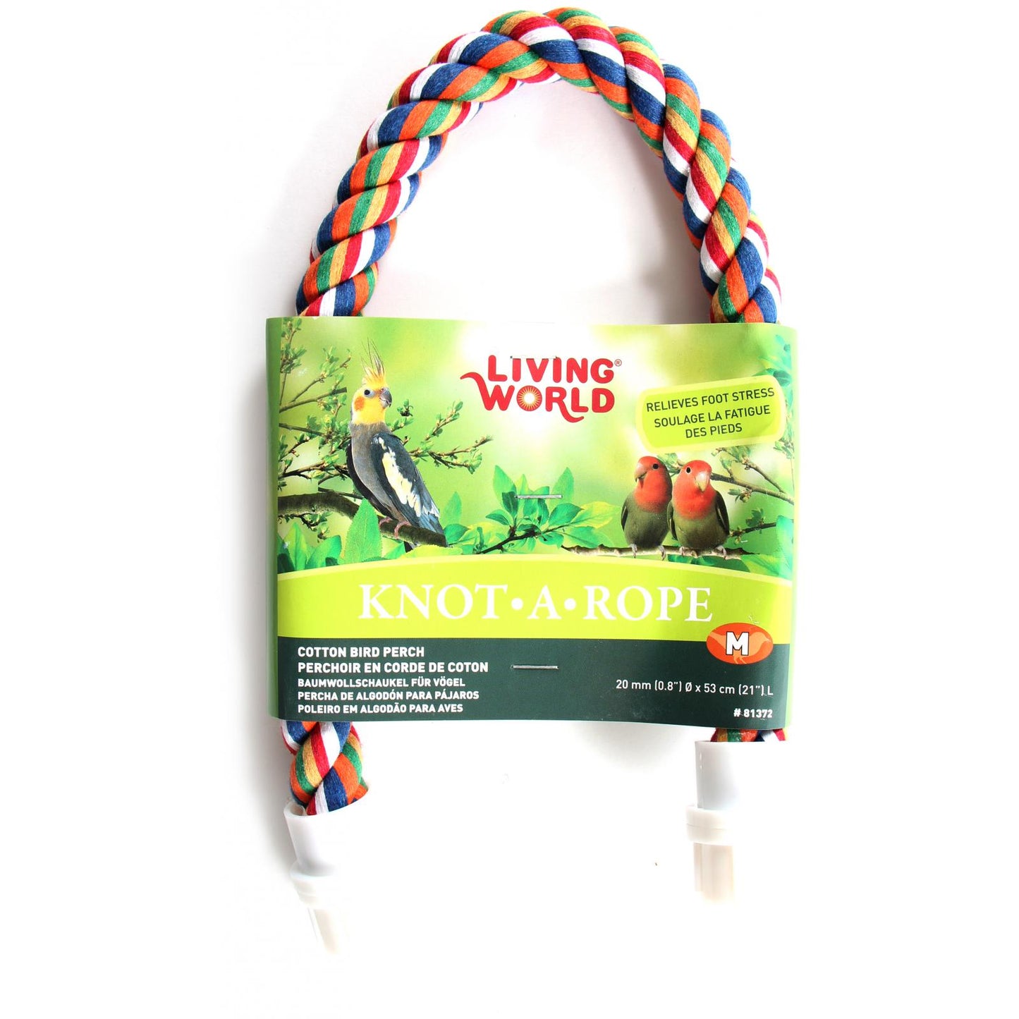 Living World Knot A Rope Perch