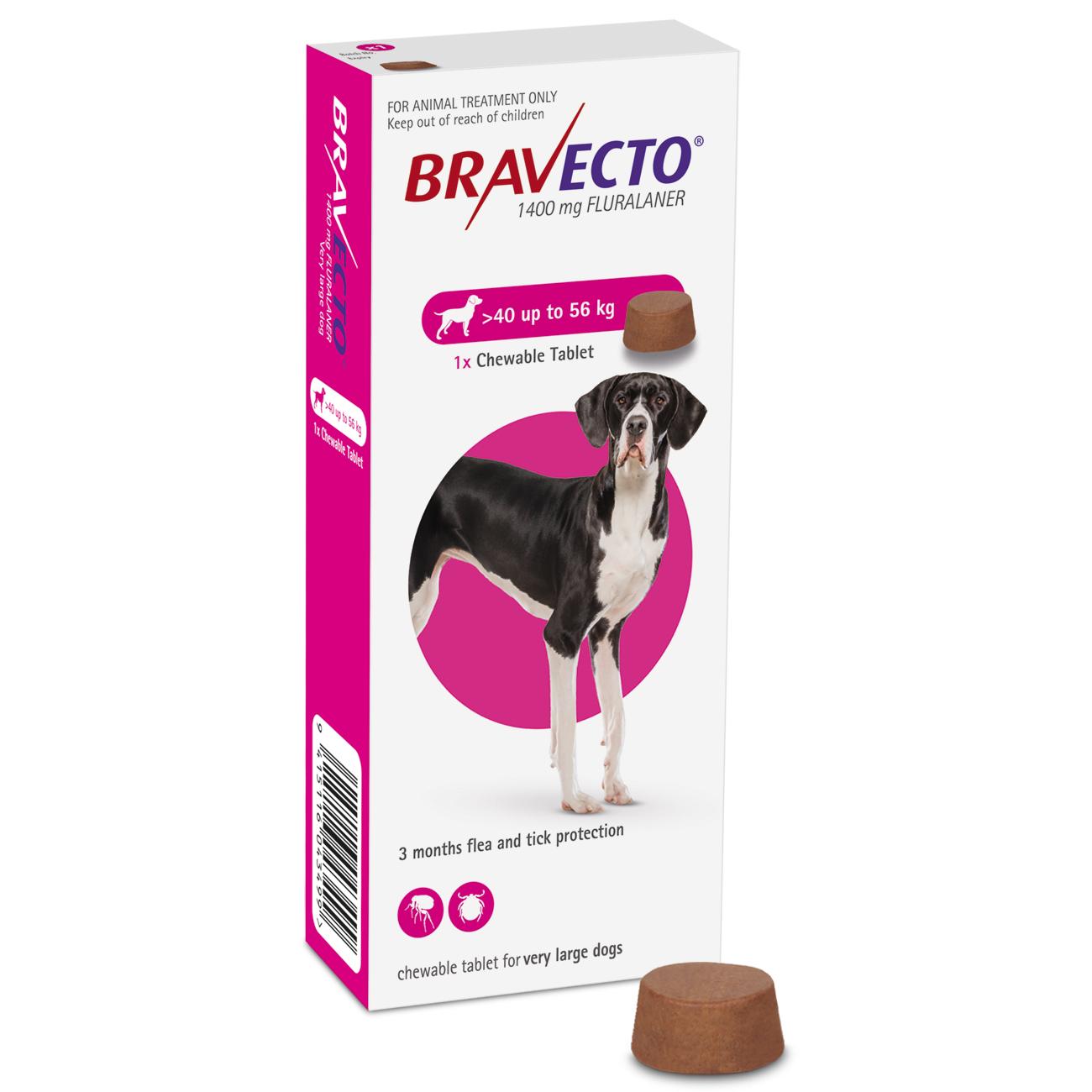 Bravecto Flea & Tick Chewable Treatment For Dogs