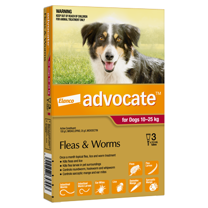 Advocate Treatment For Dogs (10-25kg)