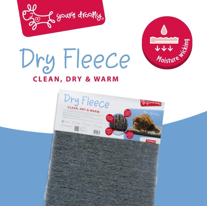 Yours Droolly Dry Fleece Pet Bed