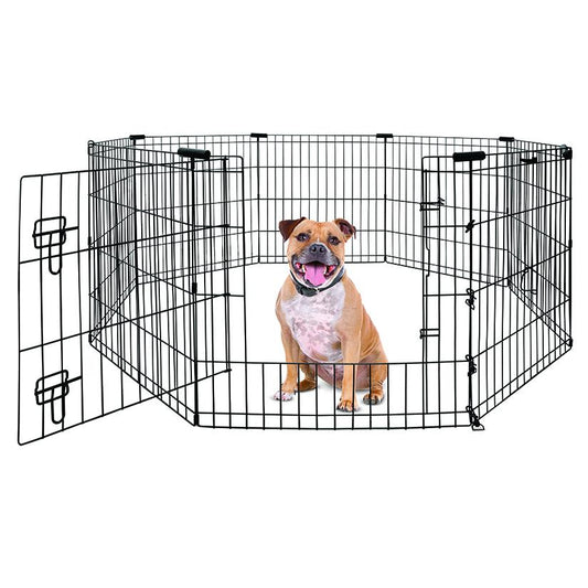 Yours Droolly Exercise Pen with Door